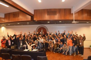 Emprendedores reunidos en ESAN, en el Starup Weekend Lima. Fue una experiencia apasionante.