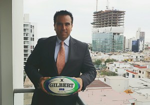 Julio Chirinos, coach peruano que aplica valores del rugby.  