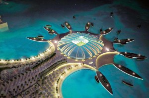 El Doha Port Stadium en Qatar será desmontable.