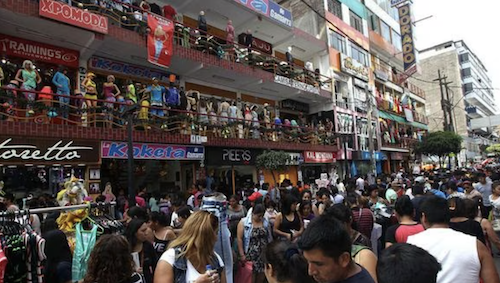Gamarra es el mayor emporio comercial de confecciones del Perú. (Foto: GEC)